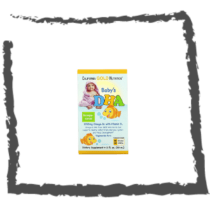 DHA para Bebés Omega 3 con vitamina D3 10 mcg (400UI) 59ml