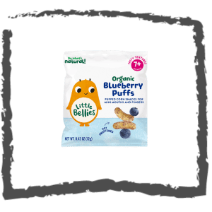 Little Bellies Orgánico Puffs Blueberries 12g